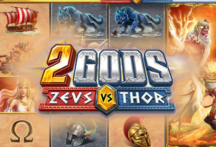 2 Gods Zeus vs Thor - 4ThePlayer slot at Kajot Casino Casino