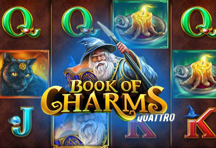 Book of Charms Quattro - Stakelogic slot at Kajot Casino Casino