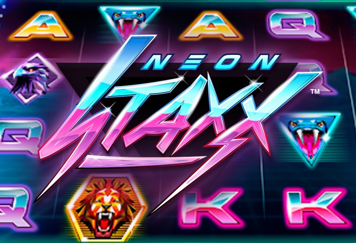 Neon Staxx - NetEnt slot at Kajot Casino Casino