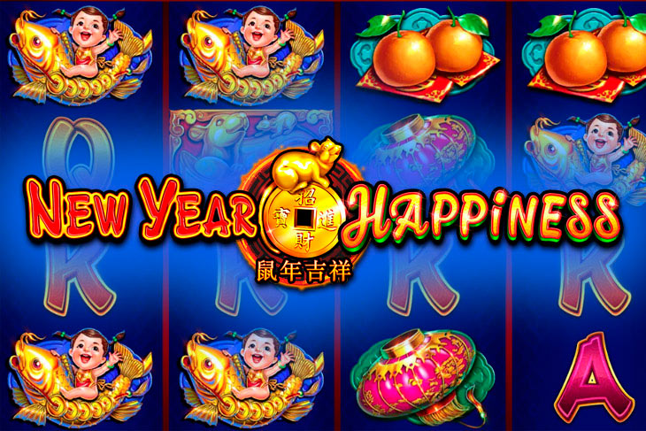 New Year Happiness - Ruby Play slot at Kajot Casino Casino