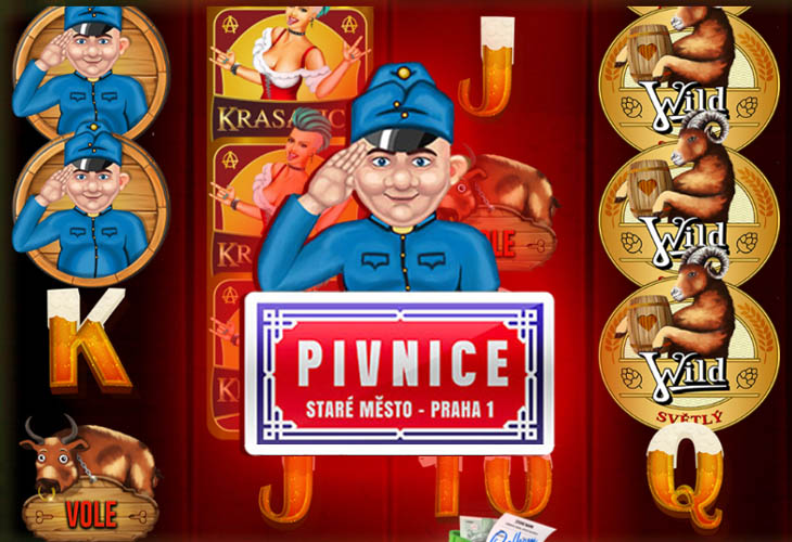 Pivnice - 5MEN slot at Kajot Casino Casino